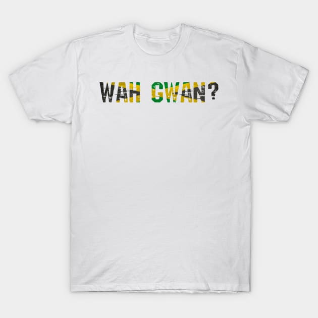 Jamaica Wah Gwan ? Rasta, Jamaican T-Shirt by johnnie2749
